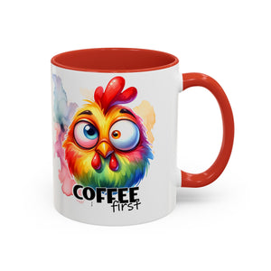 funny Chicken Coffee Mug - Whimsical Gift for Coffee Lovers,  Drinkware, Home Decor, Kitchen Essentials