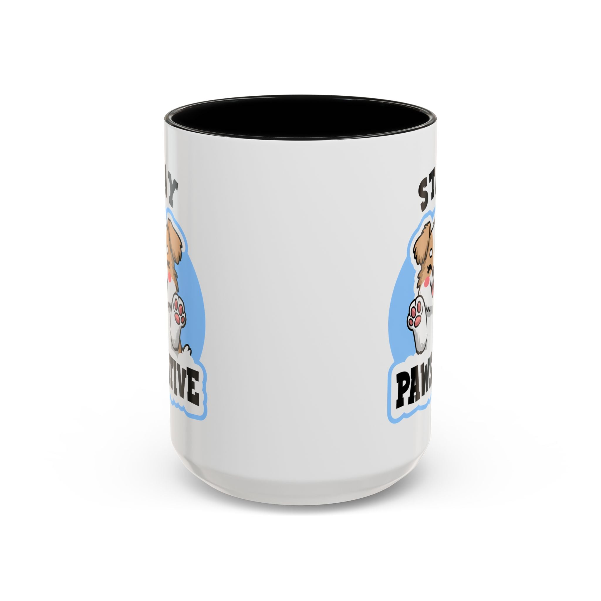 Cute Stay Pawsitive Coffee Mug - Perfect Gift for Dog Lovers mental health