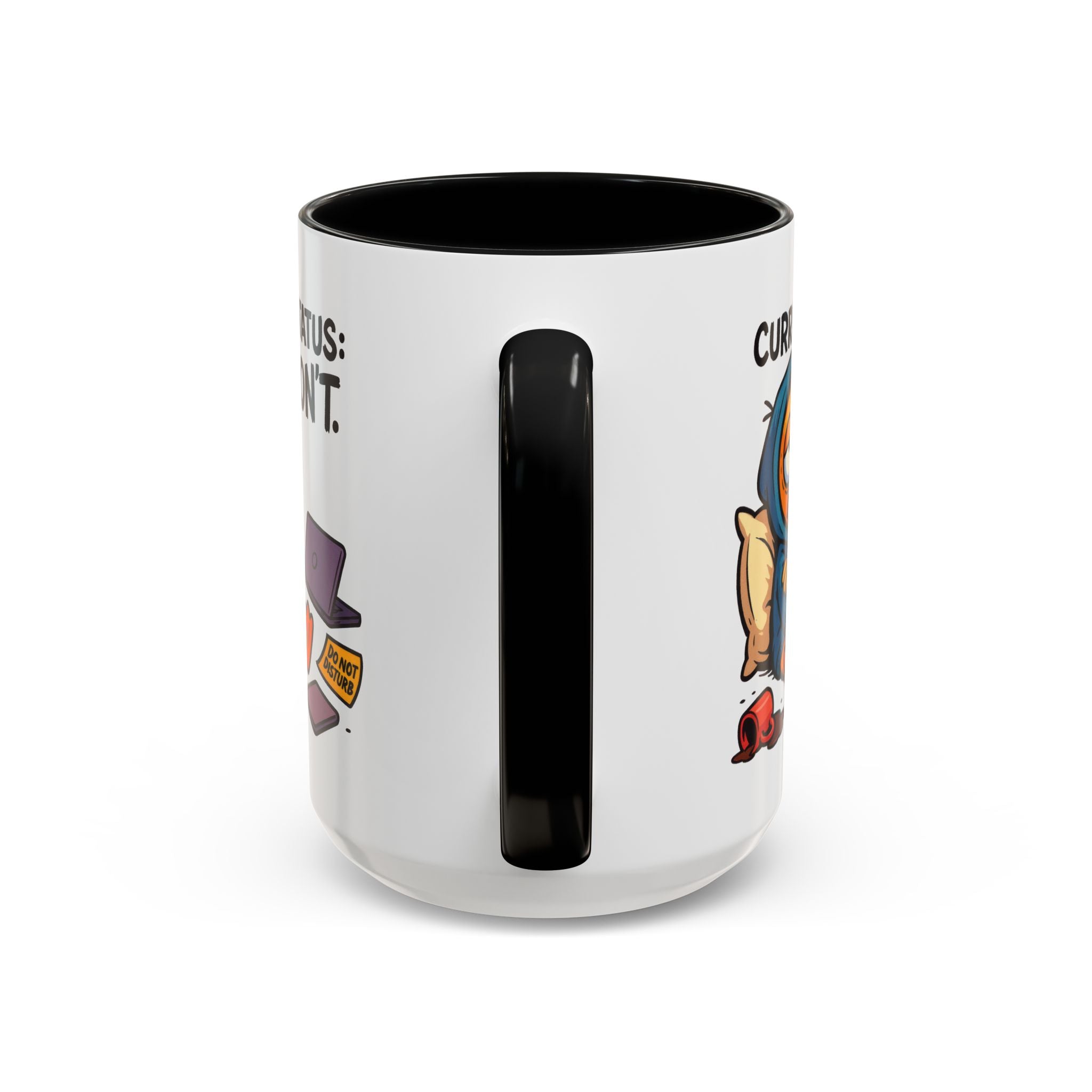 Chill Vibes Coffee Mug, Perfect for Lazy Days, Gift for Homebodies, Quirky Coffee Lover, Fun Desk Accessory, Work from Home Essentials