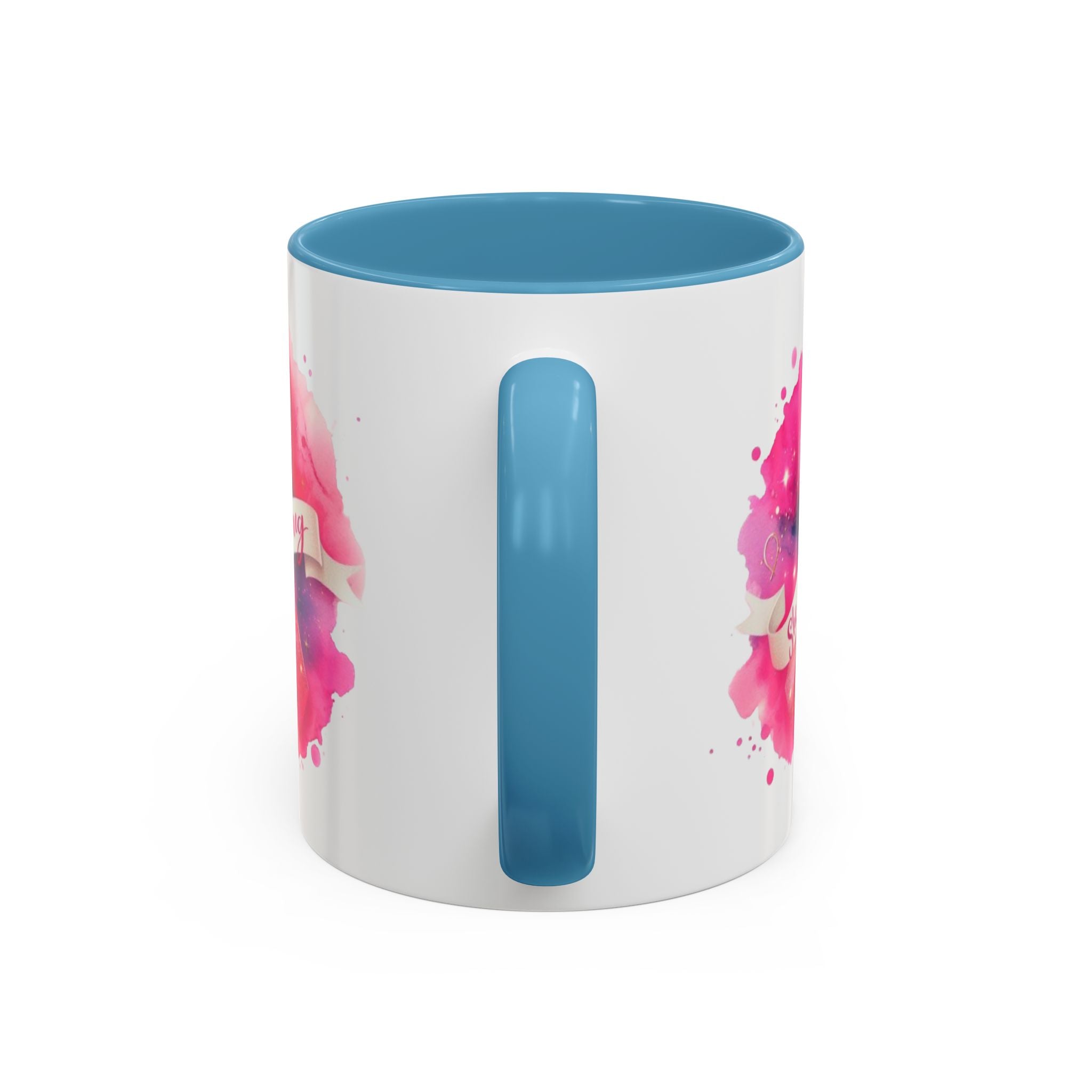 Empowering Pink Ribbon Coffee Mug | She is Strong | Gift for Cancer Awareness, Inspirational Drinkware, Office Mug, Motivational [...]