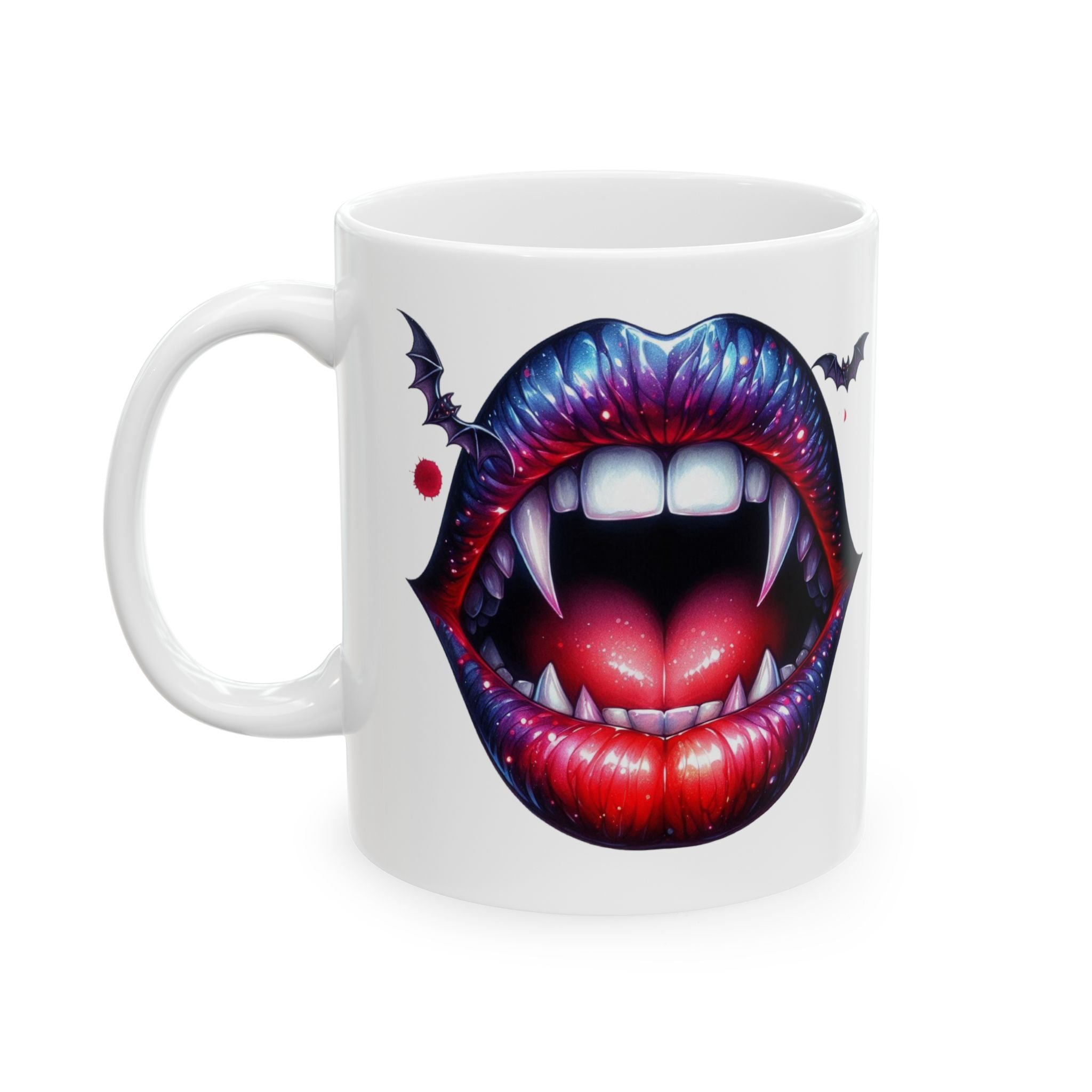 Halloween Vampire coffee Mug | Scary Coffee Cups, Halloween Gifts, Unique Coffee Mug, Gothic Drinkware, Boozy Beverage Cups