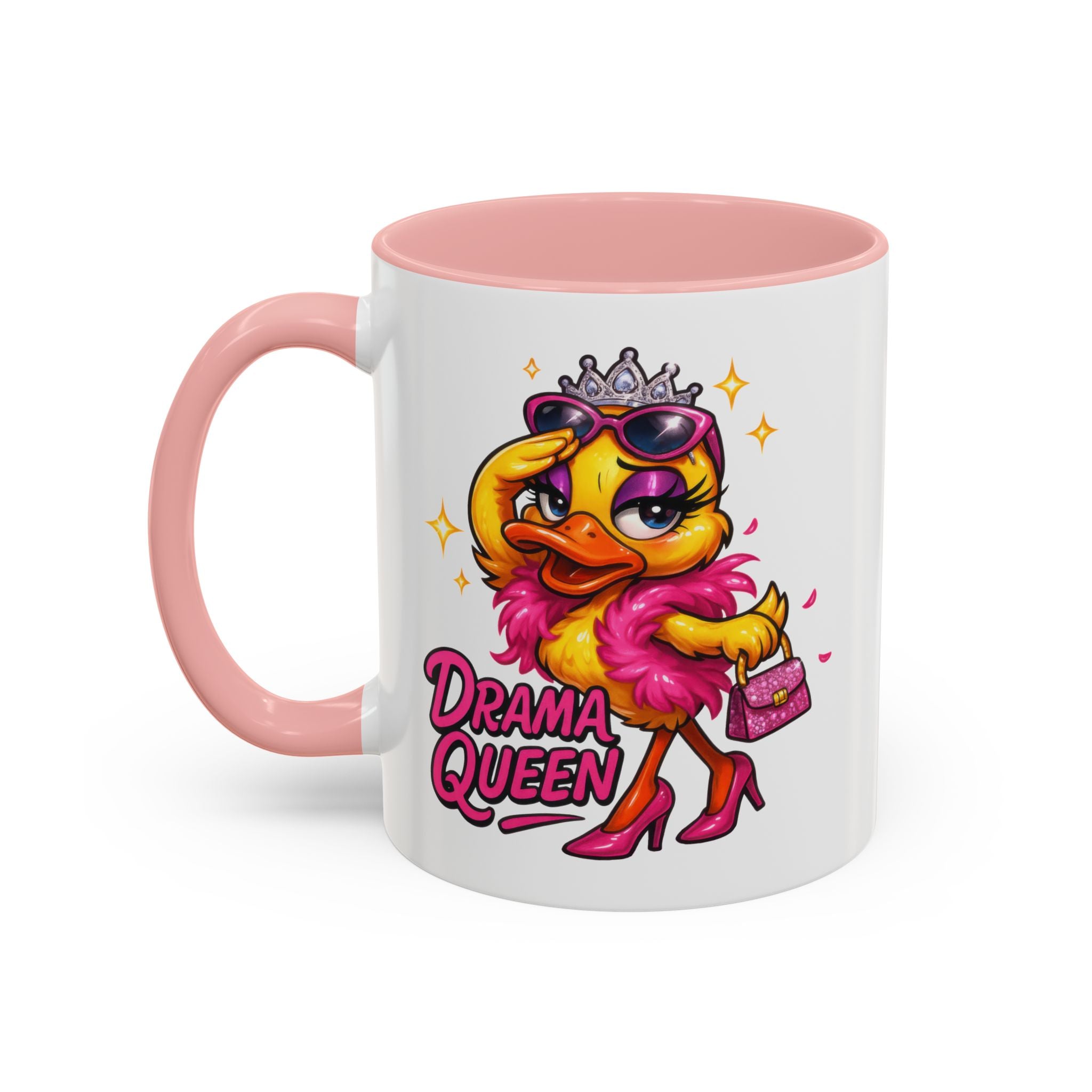 Drama Queen Coffee Mug, Funny Mug for Her, Gift for Drama Lovers, Sassy Office Mug, Unique Present for Birthdays