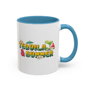 Summer Vibes Coffee Mug - Tequila & Summer Design