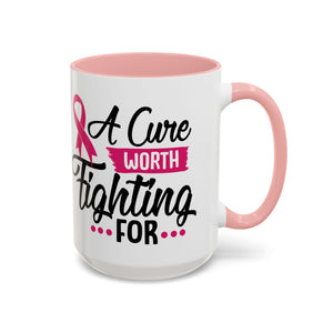 Inspirational Breast Cancer Awareness Mug, Supportive Gift for Fighters, 11oz & 15oz Coffee Cup - Perfect for Fundraisers, Hope, [...]