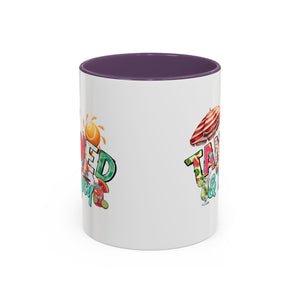 Tanned & Tipsy Accent Coffee Mug - Perfect for Summer Vibes & Beach Lovers party