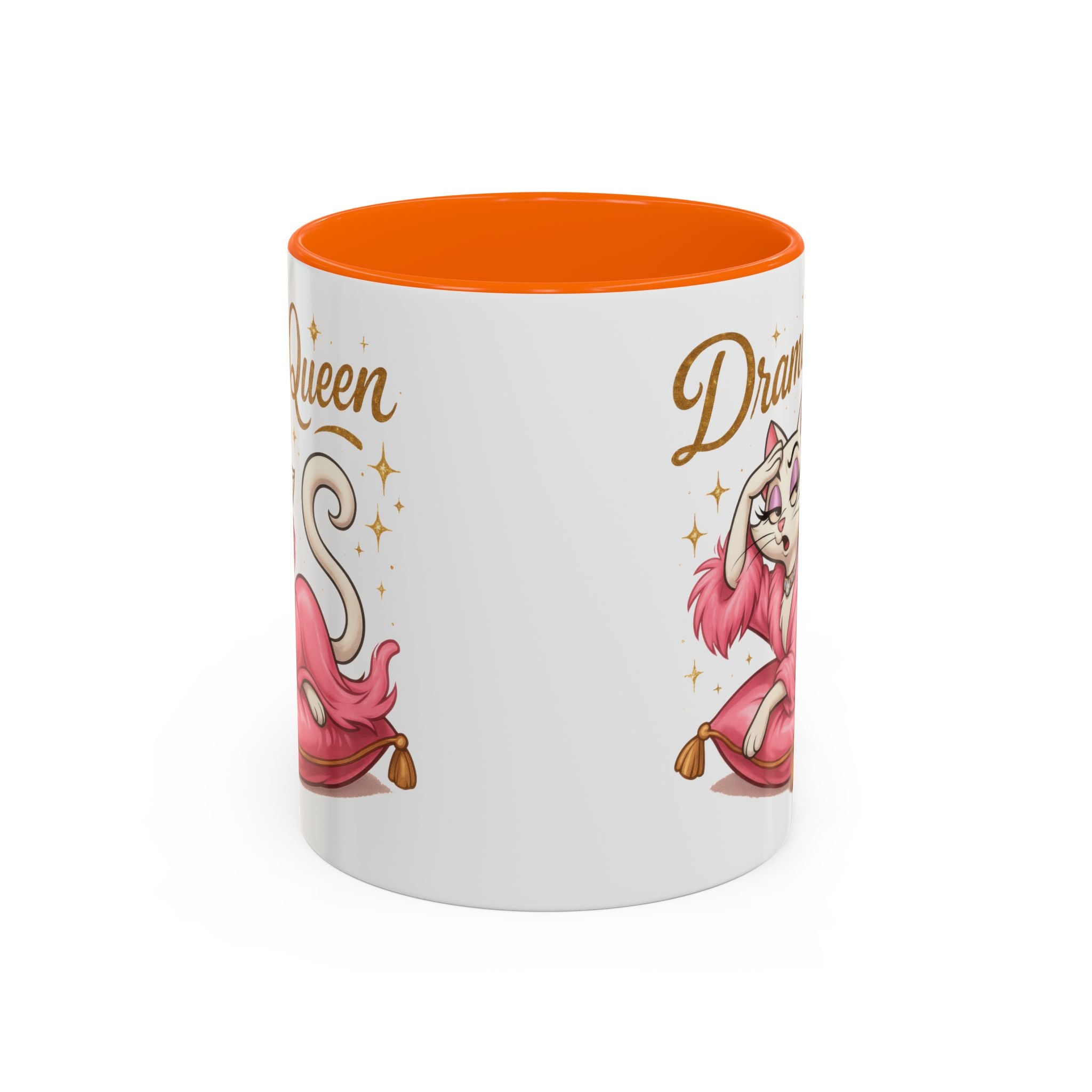 Drama Queen Coffee Mug - Fun Gift for Cat Lovers, Unique Mug for Tea or Coffee, Perfect for Birthdays, Mother's Day & Housewarming