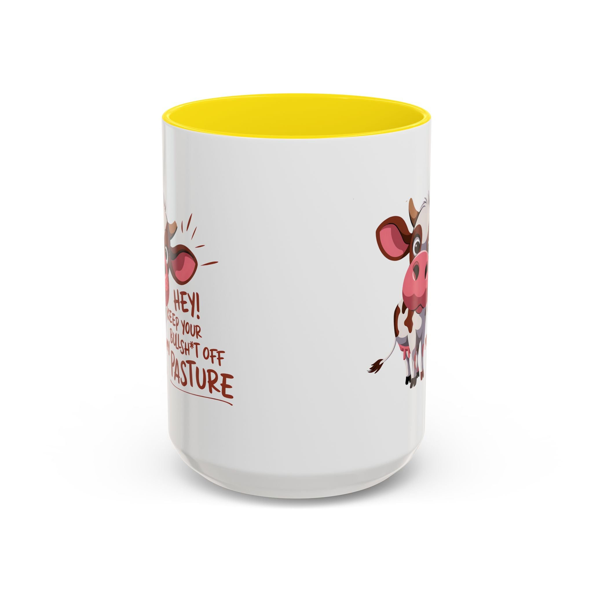Funny Cow Coffee Mug – Perfect Gift for Farmers, Cow Lovers, Humor Fans, Cute Kitchen Decor, Office Coffee Cup