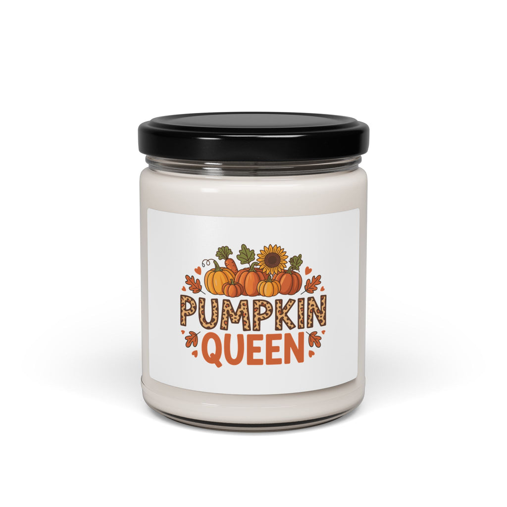 Pumpkin Queen Soy Candle, Fall Home Decor, Autumn Scented Candle, Gift for Her, Halloween Celebration, Cozy Living