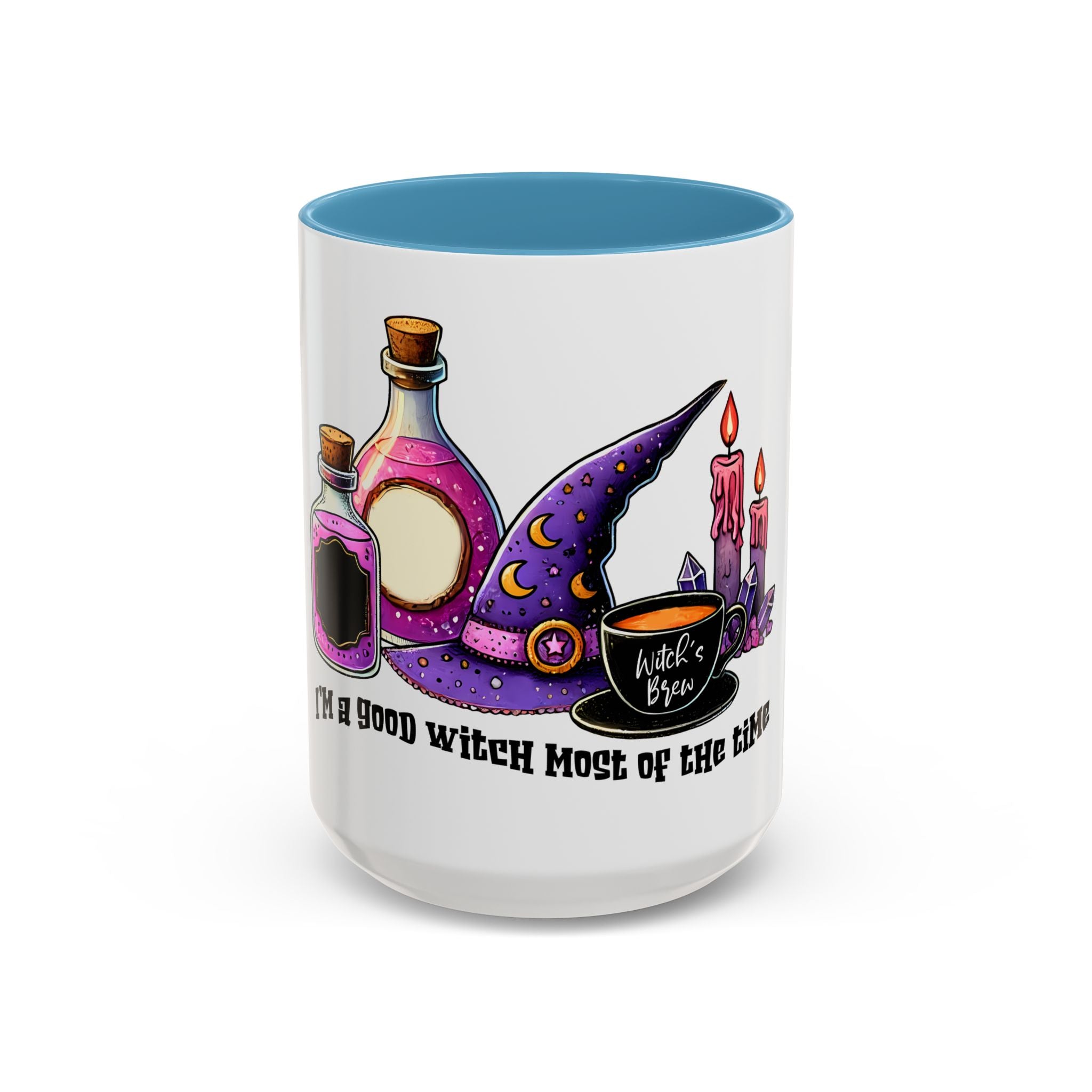 Halloween good witch Accent Coffee Mug (11, 15oz)