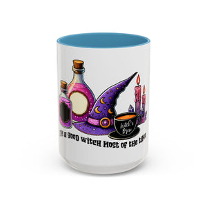 Halloween good witch Accent Coffee Mug (11, 15oz)