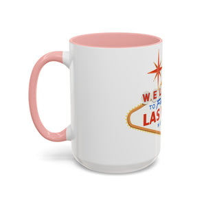 Las vegas sign Accent Coffee Mug (11, 15oz) by the x m world