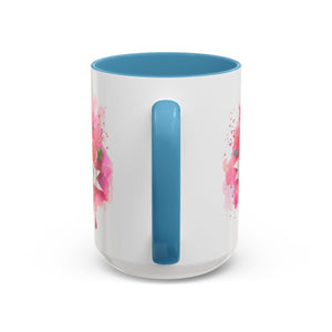 Empowering Pink Ribbon Coffee Mug - She Is Strong, Inspirational Gift for Breast Cancer Awareness, Motivational Drinkware, Supportive [...]