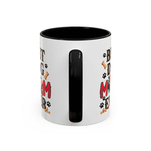Best Dog Mom Ever Coffee Mug - Perfect Gift for Dog Lovers, Pet Moms, Animal Lovers, Dog-Themed Kitchen Decor, Best Friend Gift