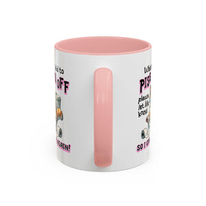 Funny Cat Mug - "Piss You Off" Coffee Cup for Cat Lovers