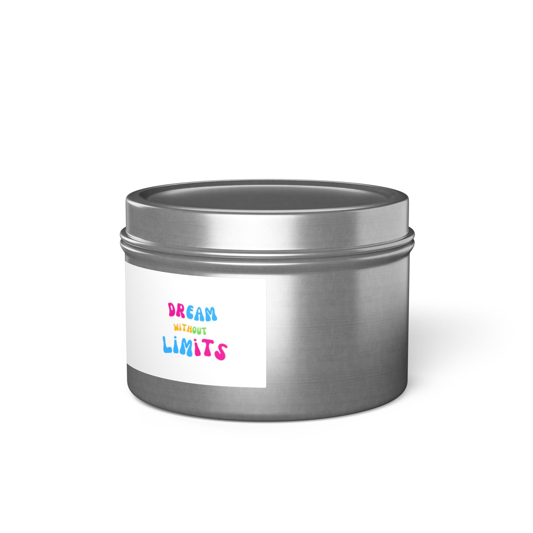 Dream without limits scented Tin Candles