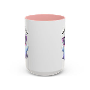 Fab-Boo-Lous Ghost Coffee Mug | Cute Halloween Mug, Fun Gift for Ghost Lovers, Spooky Seasonal Decor, Adorable Tea Cup