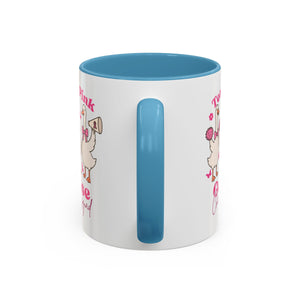 cancer awareness Team Pink Goose Cheer Squad Coffee Mug - Cute Animal Mug for Fun Gifts,   Home Decor/Office Use