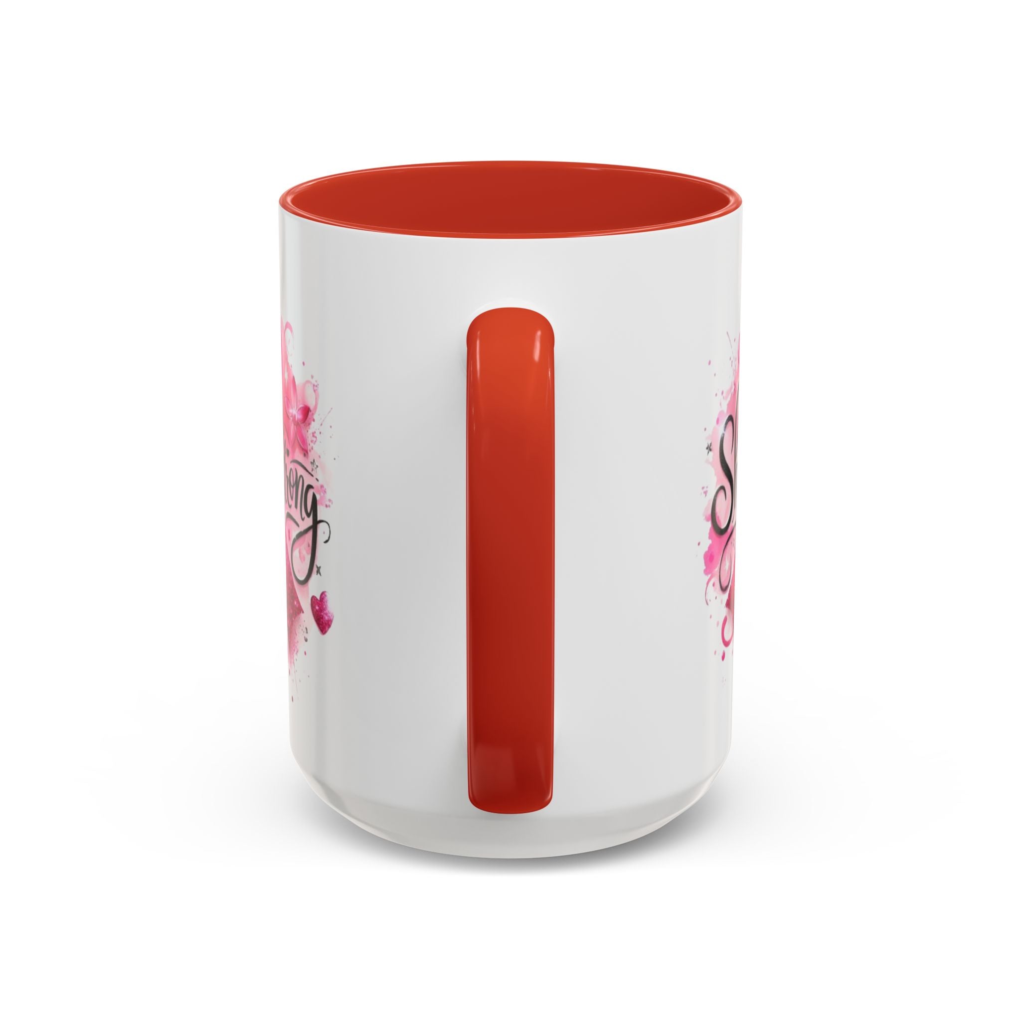 Empowering Pink Ribbon Coffee Mug - Gift for Survivors, Breast Cancer Awareness, Motivational Mug, Inspirational Drinkware, Self-Care Gift