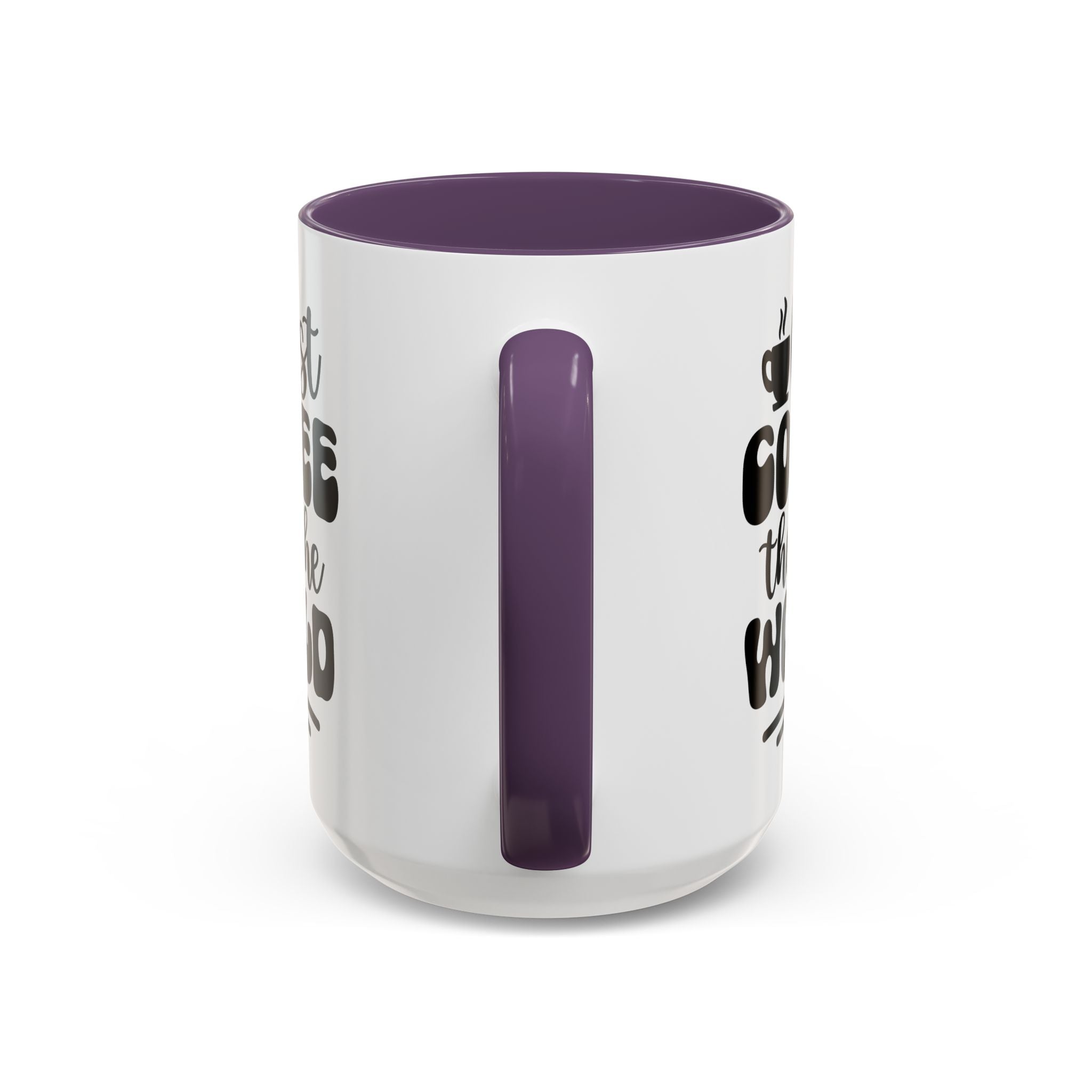 First Coffee Then the World - Stylish Accent Coffee Mug for Coffee Lovers, Gift for Friends, Kitchen Decor, Office Mug, Holiday Present