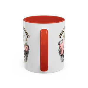 Broke and Bougie Coffee Mug, Skeleton Mug, Halloween Mug, Unique Gift for Coffee Lovers, Spooky Decor
