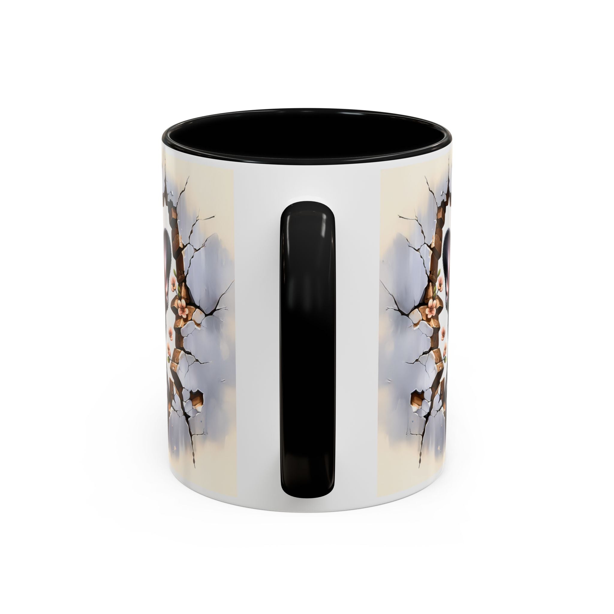 Cute French Bulldog Accent Coffee Mug, Pet Lover Gift, Dog Lover Mug, Home Office Coffee Cup, Unique Animal Print Mug