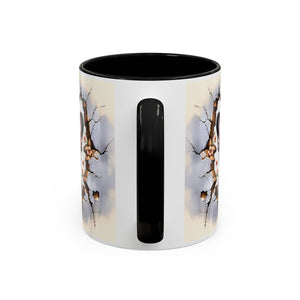 Cute French Bulldog Accent Coffee Mug, Pet Lover Gift, Dog Lover Mug, Home Office Coffee Cup, Unique Animal Print Mug