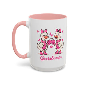 cancer awareness  Goosebumps Coffee Mug | Fun Gift for Animal Lovers,  Home Decor, Perfect for Birthdays, Holidays, and More
