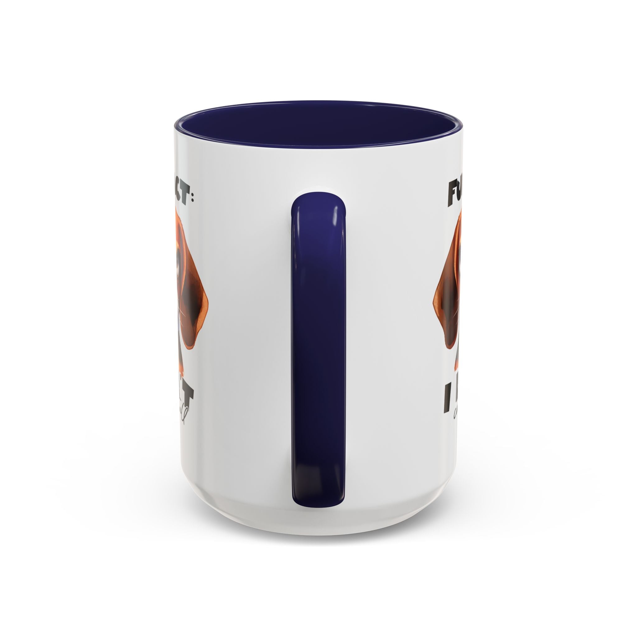 Funny Dog Accent Coffee Mug - Beagle Lover Gift, Pet Owner Present, Unique Animal Mug, Quirky Home Decor, Fun Fact Design