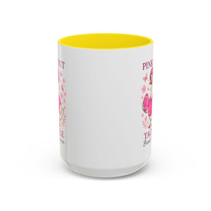 Breast Cancer Awareness Coffee Mug, Pink Out Tackle Duck Design, Supportive Gift for Fighters & Survivors, Cheerful Office Decor, [...]