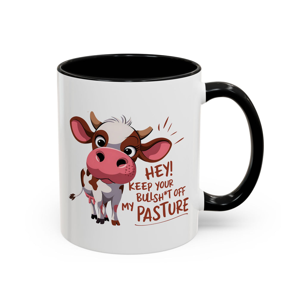 Funny Cow Coffee Mug – Perfect Gift for Farmers, Cow Lovers, Humor Fans, Cute Kitchen Decor, Office Coffee Cup
