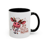 Funny Cow Coffee Mug – Perfect Gift for Farmers, Cow Lovers, Humor Fans, Cute Kitchen Decor, Office Coffee Cup