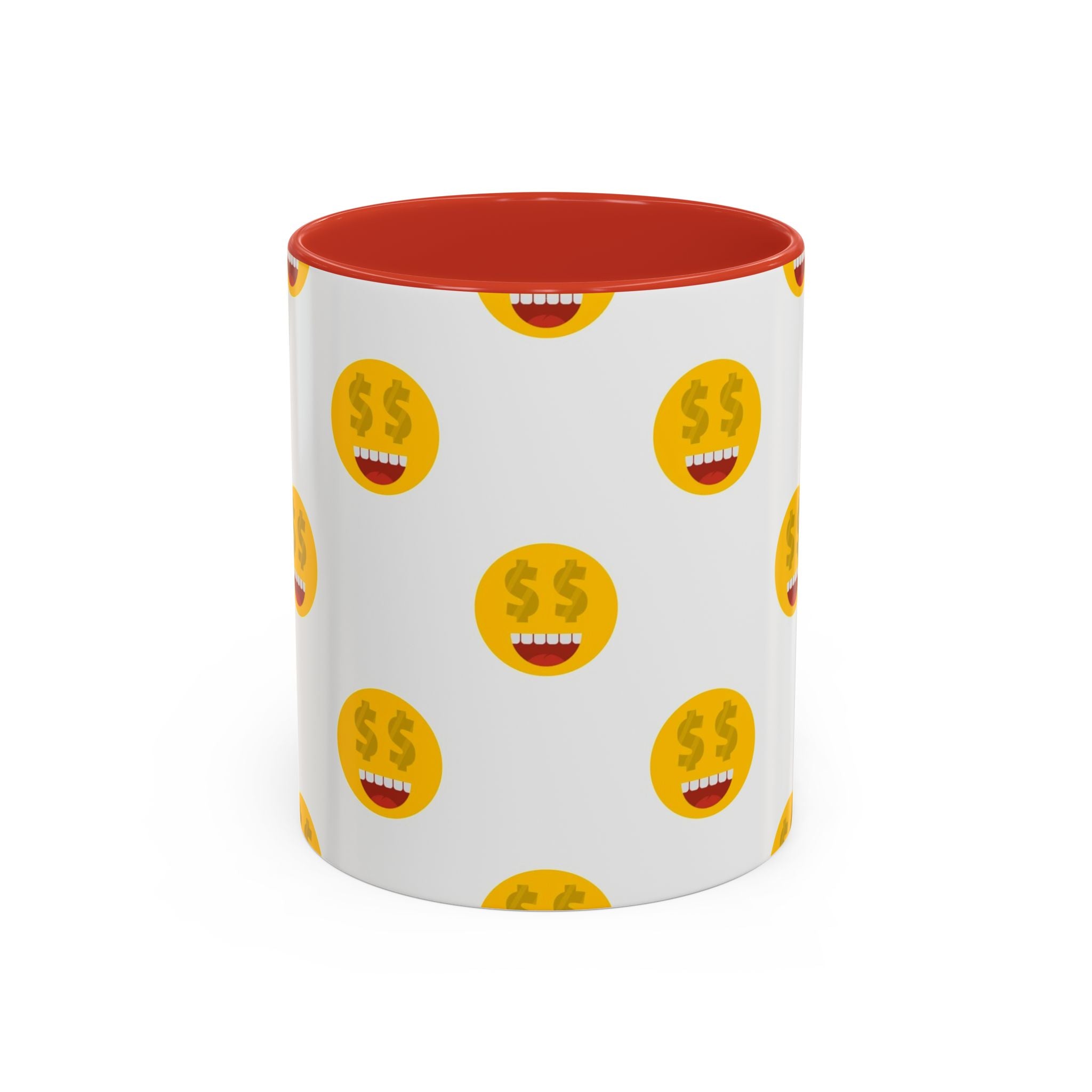 Smiles and dollars Accent Coffee Mug (11, 15oz)