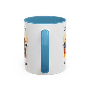 Funny Morning Coffee Mug, Gift for Coffee Lovers, Humorous Mug, Office Mug, Unique Cup for Mornings, Chicken Design