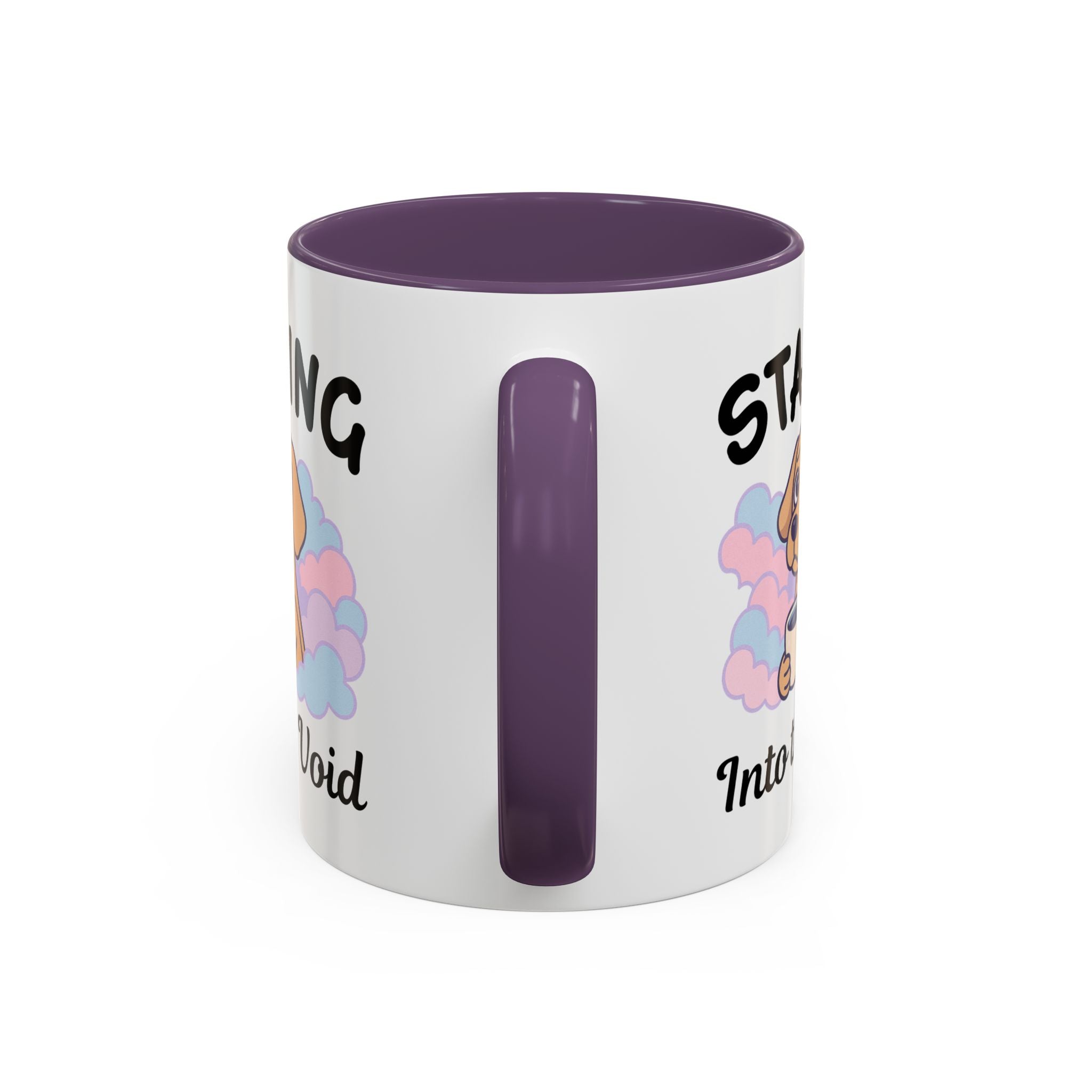 Cute Dog Coffee Mug for Animal Lovers, Staring Into the Void, Fun Gift for Pet Owners, Coffee Lovers, Cute Kitchen Decor