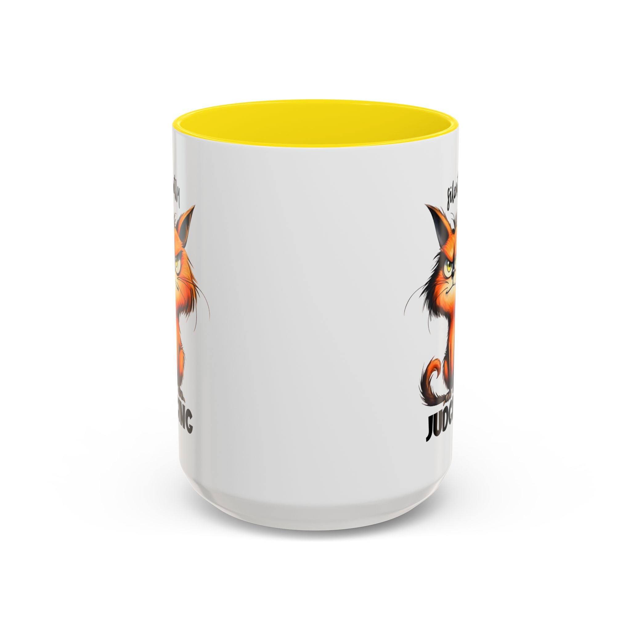 sarcasm attitude  Cat Coffee Mug - Just Judging - Perfect Gift for Cat Lovers, Pet Owners, Birthdays,  Funny Mug