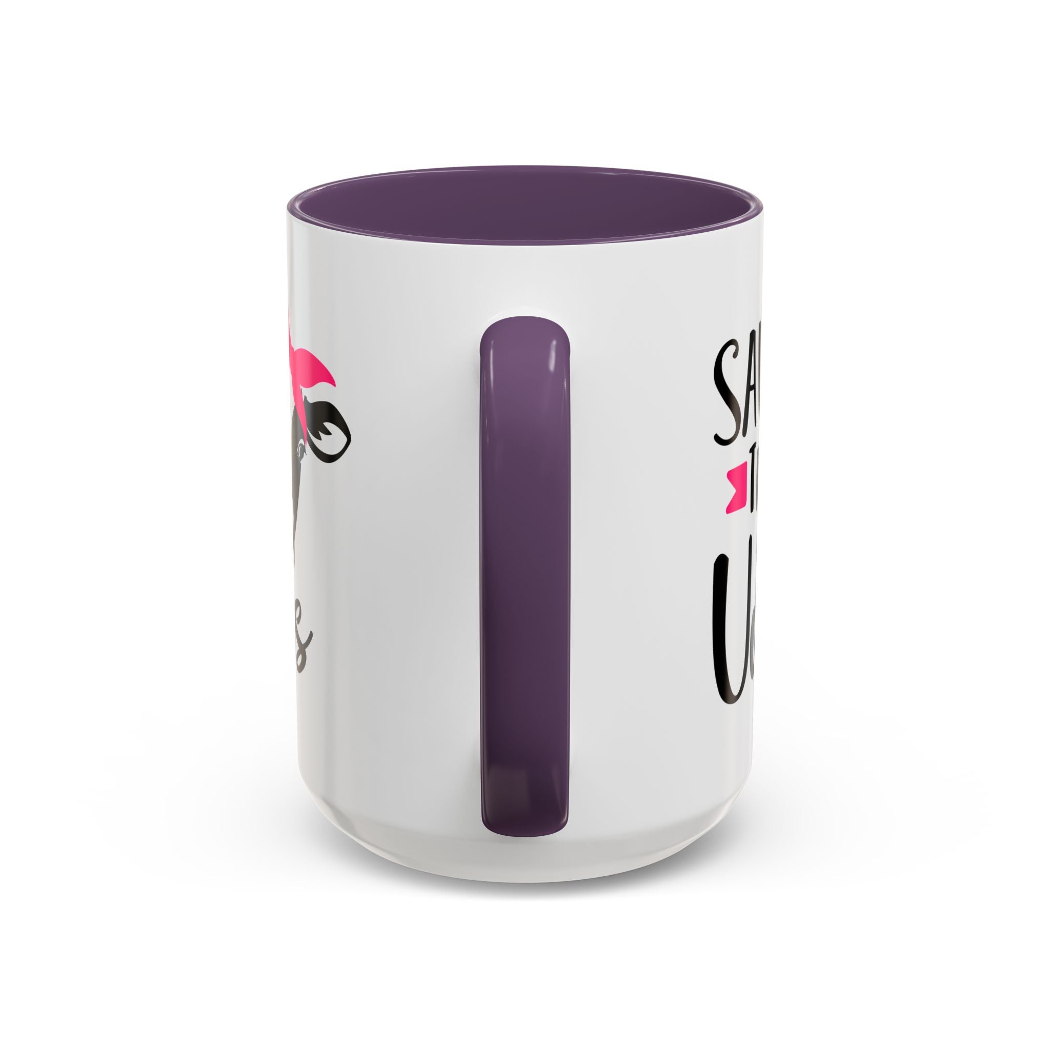 cancer awareness Cute Cow Mug - Save the Utters Coffee Cup, Gift for Animal Lovers,  Mug, Unique Birthday Gift