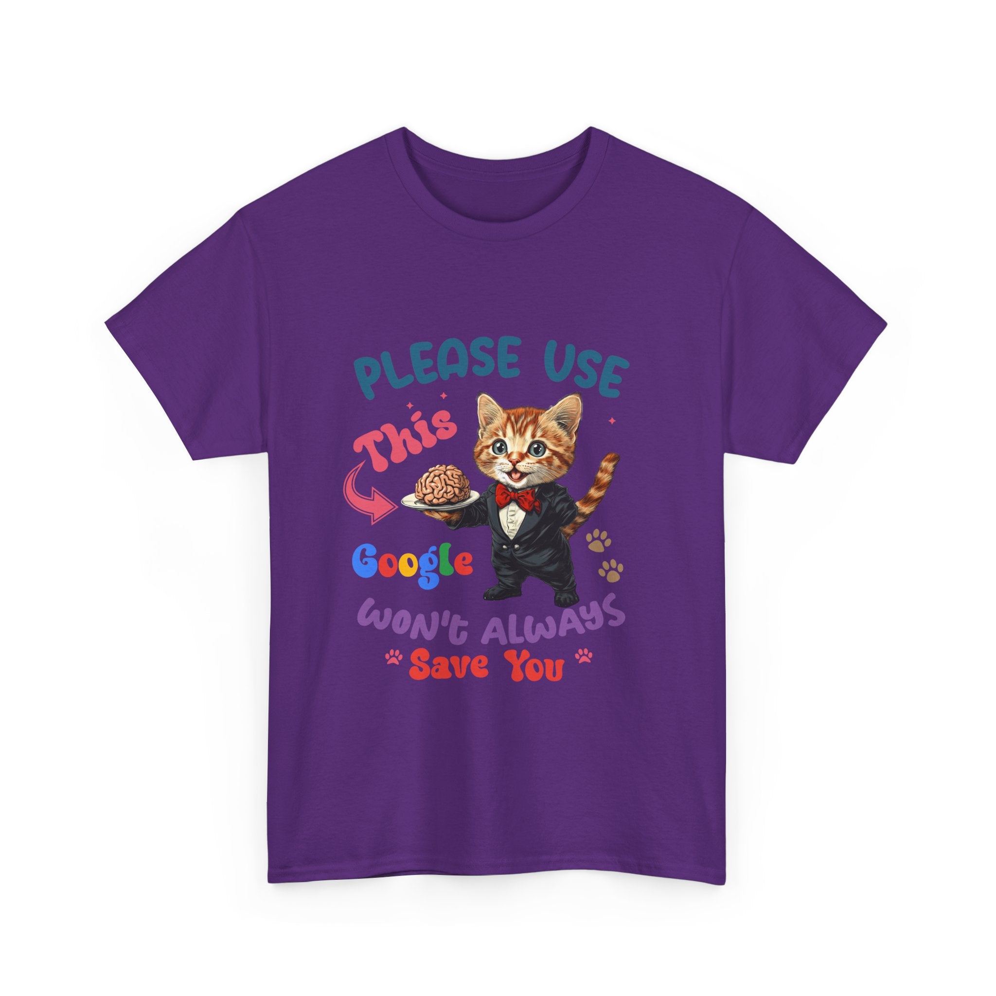 sarcasm Cat Quote Tee, Fun Cat T-Shirt, Funny Gift for Cat Lovers, Humor Shirt, Unique Pet Owner Apparel, Cute Pet Humor