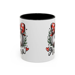 Mama's Accent Coffee Mug | Baseball & Heart Design | Gift for Mom, Mother's Day, Birthday, Coffee Lovers, Baseball Fans