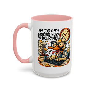 Funny Office Coffee Mug - Perfect Gift for Coworkers, Work from Home, Funny Gag Gift, Unique Desk Accessory, Humor Mug