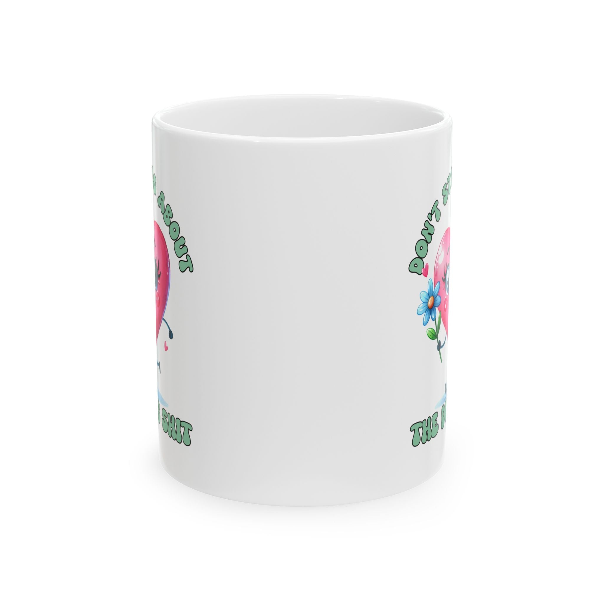 Floral Ceramic Mug - Perfect Gift for Garden Lovers, Birthday, Mother's Day, Inspirational Tea Coffee Cup