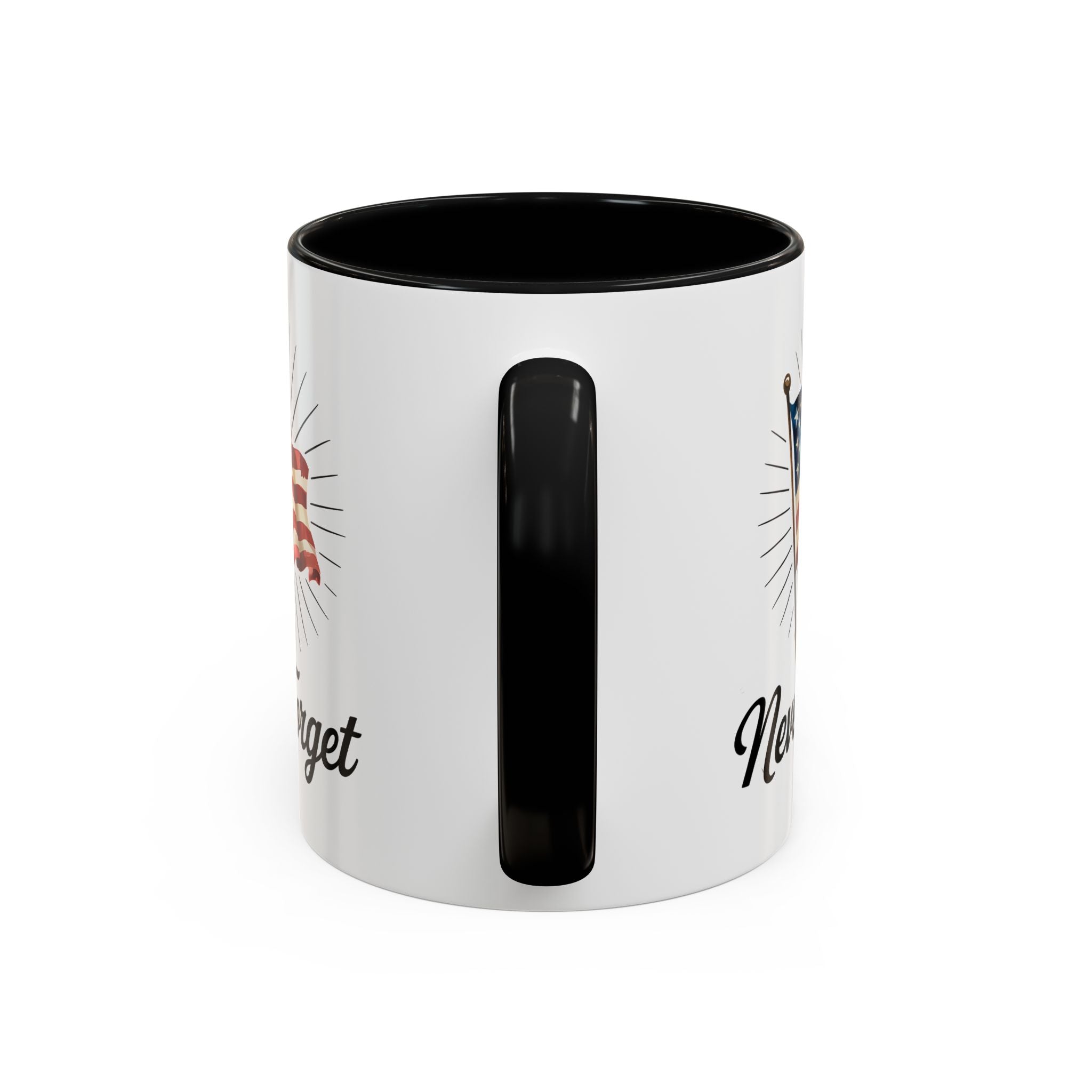 Patriotic Never Forget Coffee Mug - 11oz & 15oz USA flag