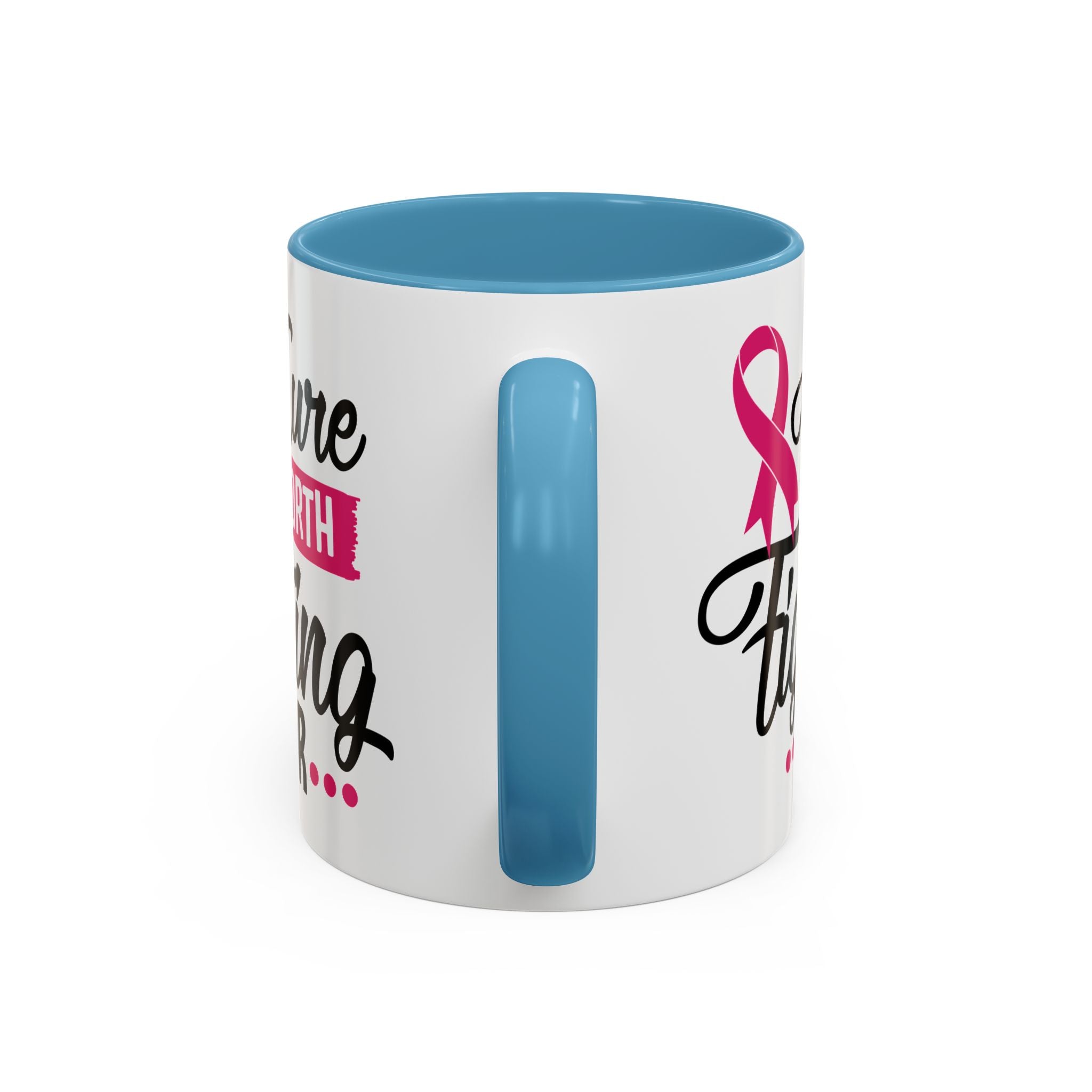 Inspirational Breast Cancer Awareness Mug, Supportive Gift for Fighters, 11oz & 15oz Coffee Cup - Perfect for Fundraisers, Hope, [...]