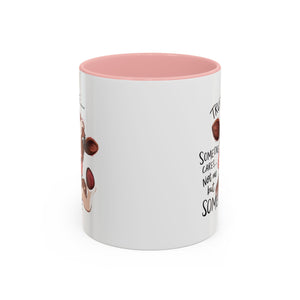 Funny Cow Accent Coffee Mug - Trust Me, Someone Cares attitude sassy animal lover
