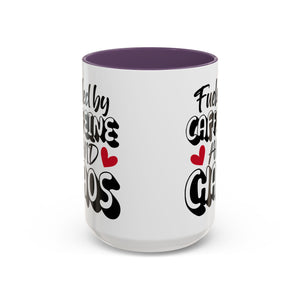 Caffeine Chaos Mug - Perfect for Coffee Lovers, Funny Gift for Friends, Home Office Essential, Birthday, Coffee Break