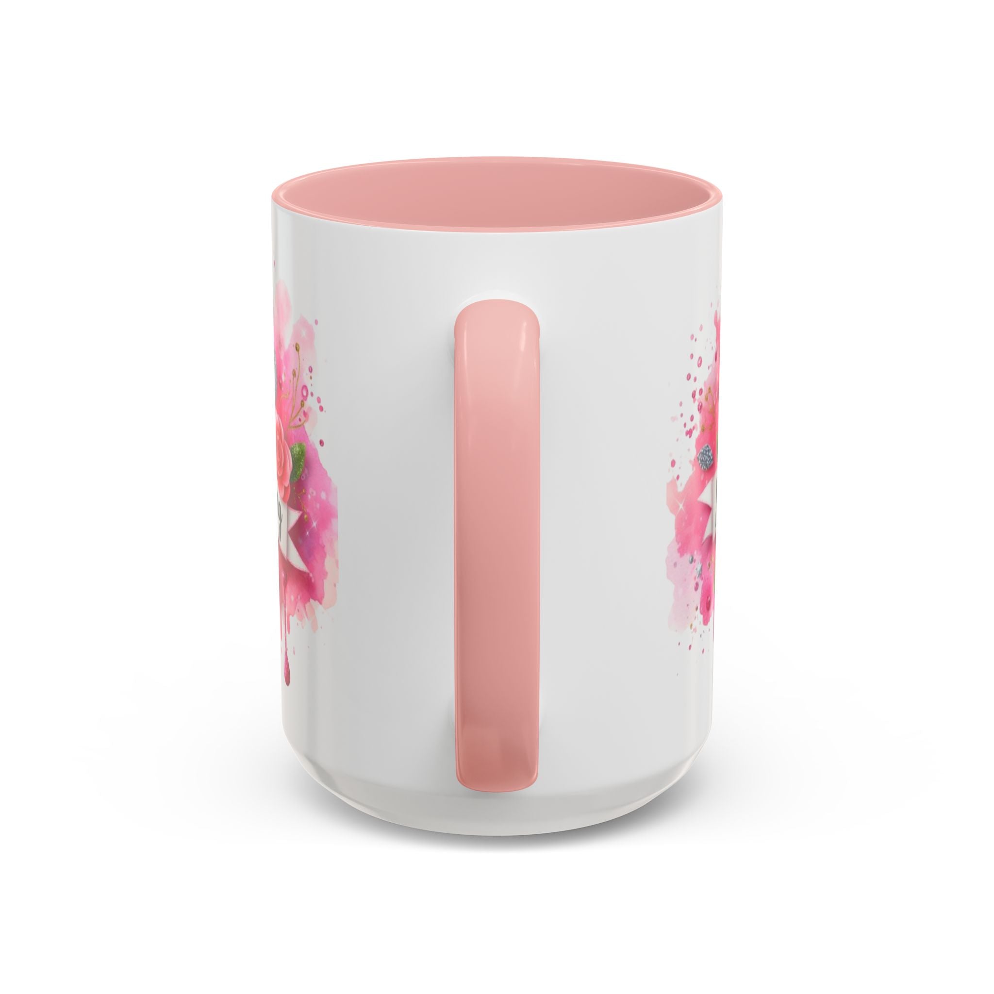 Empowering Pink Ribbon Coffee Mug - She Is Strong, Inspirational Gift for Breast Cancer Awareness, Motivational Drinkware, Supportive [...]
