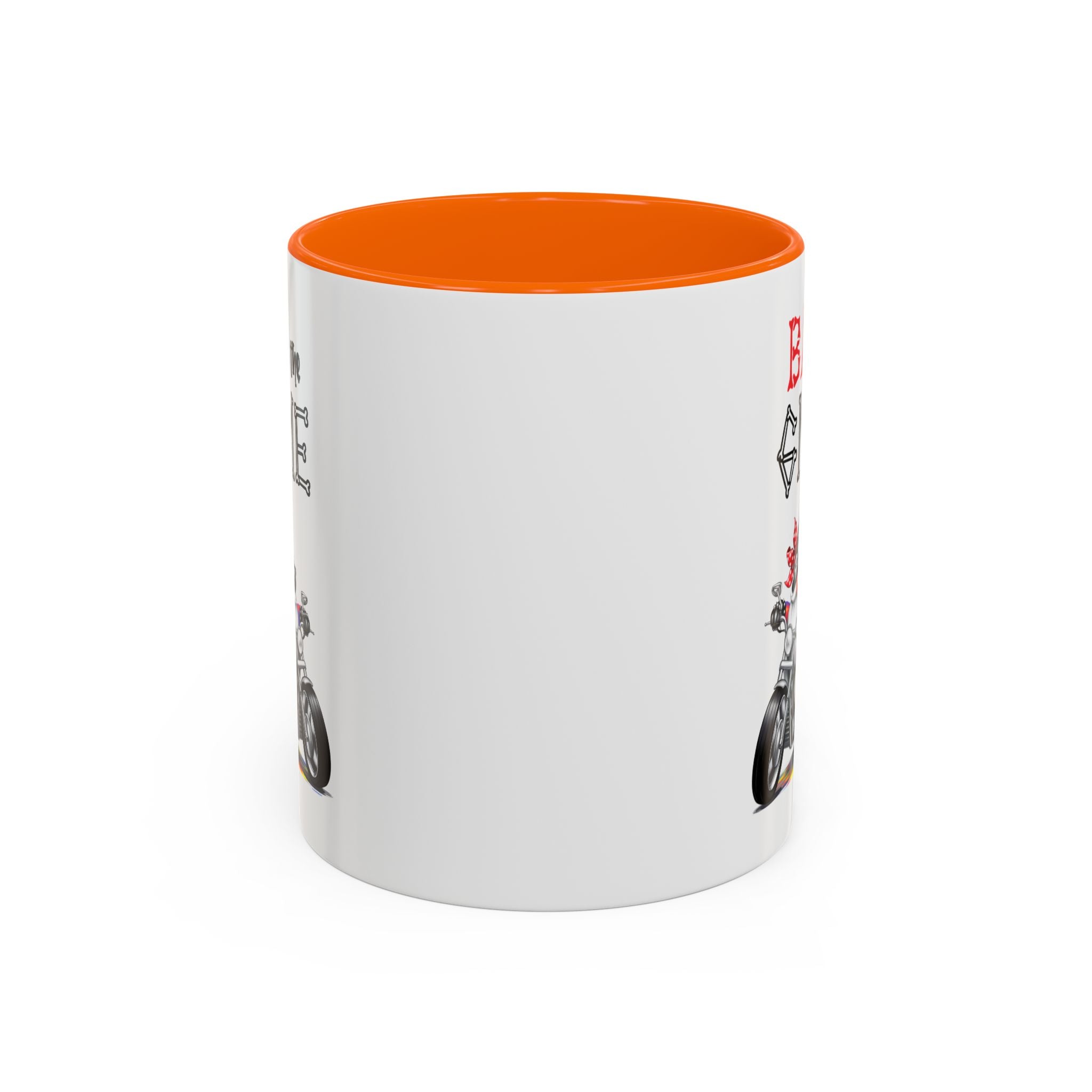 Bad to the Gnome Coffee Mug - 11oz & 15oz Accent Mugs for Bikers & Gnome Lovers