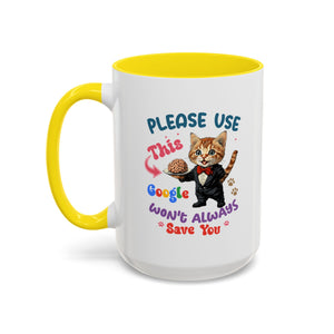 fancy sarcasm Cat Coffee Mug, Funny Cat Mug, Gifts for Cat Lovers, Unique Coffee Cup,