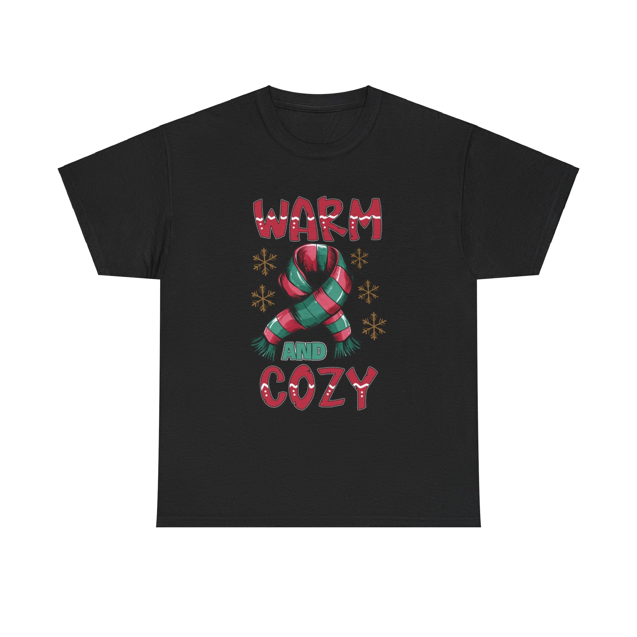 christmas warm and cozy Unisex Heavy Cotton Tee men women