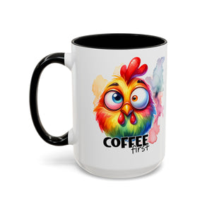 funny Chicken Coffee Mug - Whimsical Gift for Coffee Lovers,  Drinkware, Home Decor, Kitchen Essentials