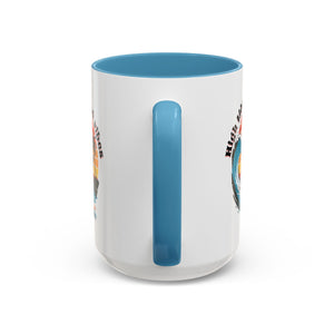Surfing Cat Coffee Mug - High Tides & Good Vibes - Beach Lover Gift animal lover funny